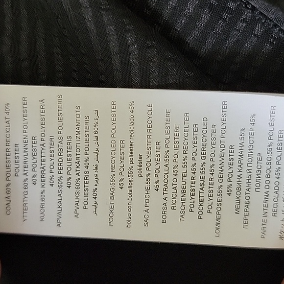 Michael Michael Kors black NWT textured satin cargo pants size 12 - Picture 9 of 12